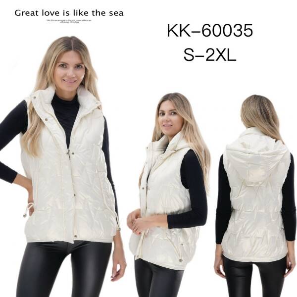 Kamizelka damkie Roz S-2XL, 1 Kolor Paczka 5 szt